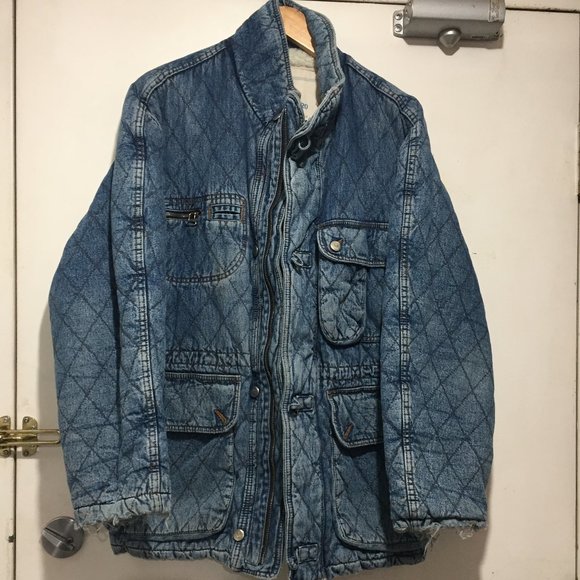 VINTAGE POP OTTANTAQUATTRO DENIM JACKETS SIZE L - Picture 6 of 15